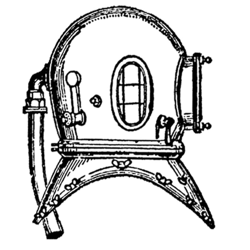 #2466 - Helmet - Ocean